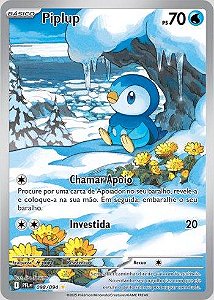 Piplup (098/094) ( Foil - Fogo Fantasmagórico NM )