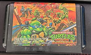 Teenage Mutant Ninja Turtles Return of the Shredder - Mega Drive JP ( USADO )