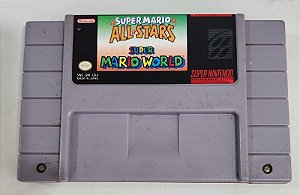 Super Mario All Star + Super Mario World - Super Nintendo ( USADO )