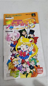 Manual Sailor Moon S Kondo wa Puzzle - Super Famicom ( USADO )