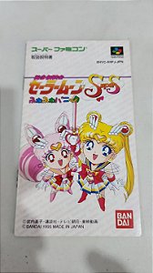 Manual Pretty Guardian Sailor Moon Ss - Super Famicom ( USADO )