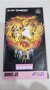 Manual Shin Megami Tensei 2 - Super Famicom ( USADO )