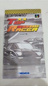 Manual Top Racer Top Gear - Super Famicom ( USADO )