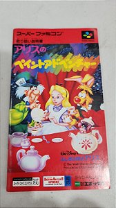 Manual ALICE NO PAINT ADVENTURE - Super Famicom ( USADO )