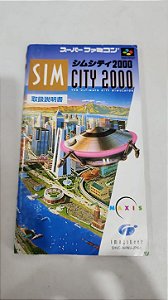 Manual Sim City 2000 - Super Famicom ( USADO )