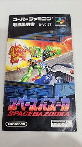 Manual Space Bazooka - Super Famicom ( USADO )