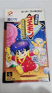 Manual Ganbare Goemon - Super Famicom ( USADO )