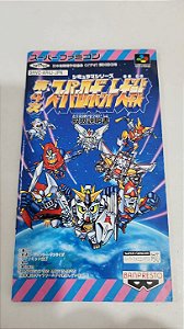 Manual Dai-4-ji Super Robot Taisen - Super Famicom ( USADO )