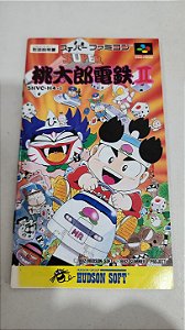 Manual Super Momotaro Dentetsu II - Super Famicom ( USADO )