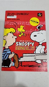 Manual Snoopy Concert - Super Famicom ( USADO )