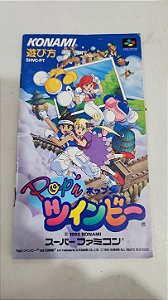 Manual Pop'n TwinBee - Super Famicom ( USADO )
