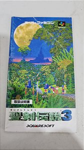 Manual Secret Of Mana 3 - Super Famicom ( USADO )