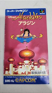 Manual Aladdin - Super Famicom ( USADO )