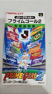 Manual Prime Goal 2 - Super Famicom ( USADO )