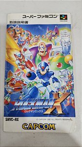 Manual Rockman X - Super Famicom ( USADO )