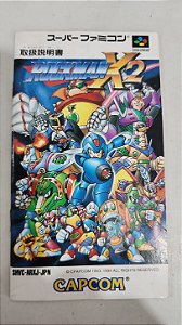 Manual Rockman X2 - Super Famicom ( USADO )