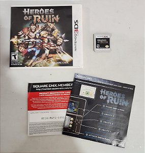 Herois of Ruin - Nintendo 3DS ( USADO )