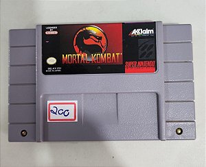 Mortal kombat- SNES- americano- original