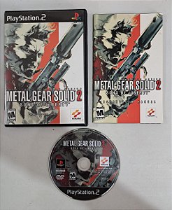 Metal Gear Solid 2- Sons of Liberty- PS2 (USADO)