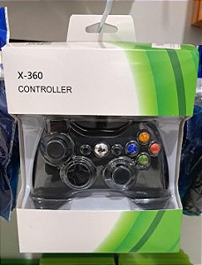 Controle xbox 360 com fio Paralelo (NOVO)