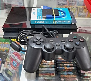 Console PS2 com 500 Jogos (USADO)