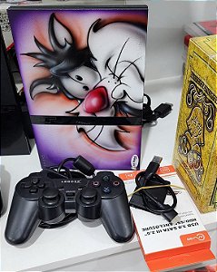 Console PS2 com 280 Jogos (USADO)