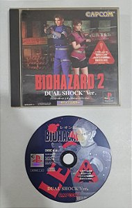 Biohazard 2 - PS1 - Somente disco do leon