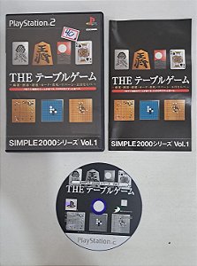 Simple 2000 Series Vol: 1 The Table Game PS2 (USADO)