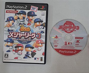 Jikkyou Powerfull 3 Major League 3 PS2 (USADO)
