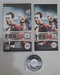 Fifa 06 - PSP JAP (USADO)