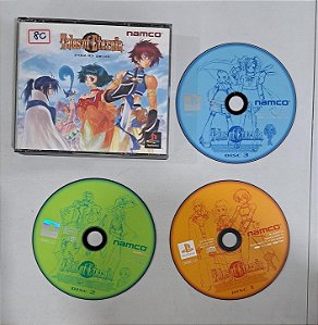 Tales of Eternia PS1 JAP (USADO) - SEM MANUAL