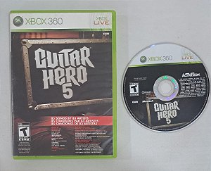 Guitar Hero 5 - XBOX 360 (USADO)