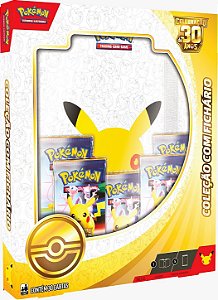 Kit Colecionável Megaevolução 5.5 - Binder Fichario Celebração 30 Anos ( Pré Venda Disponivel A partir de 16/09 )