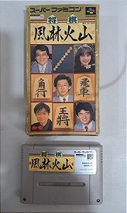 Shogi Furinkazan Super Famicom Super Nintendo JAPONÊS Original