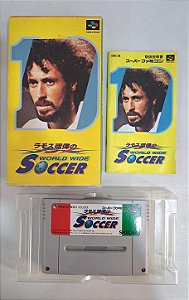 World Wide Soccer JAPONÊS - Super Famicon (USADO)