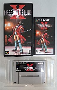 Super Fire Prowrestling Japonês Super Famicom (USADO)
