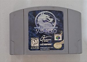 Mortal Kombat Mythologies Sub Zero- Nintendo 64 (USADO)