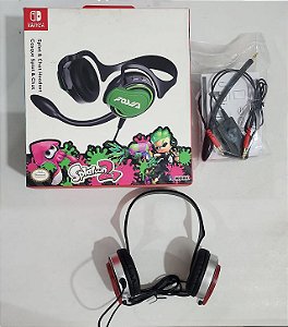 Headset Nintendo Switch Splatoon (USADO)