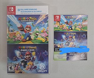 Mario Rabbids Kingdom Battle & Sparks Of Hope Switch Code - Nintendo Switch (DIGITAL)