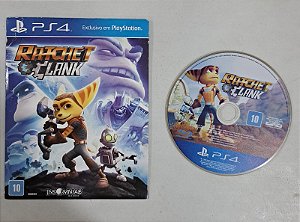 Ratchet Clank - PS4 CAPA DE PAPELÃO (USADO)