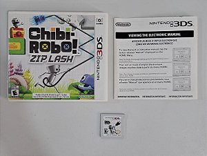 Chibi Robô Zip Lash - Nintendo 3DS (USADO)