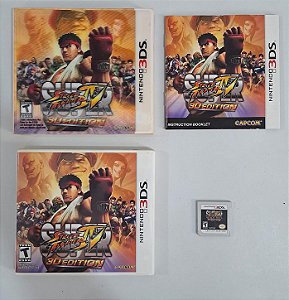 Super Street Fighter IV 3D Edition - Nintendo 3DS (USADO)