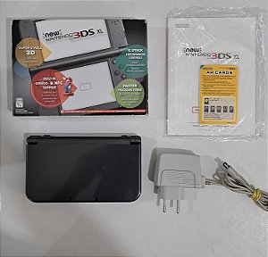 Console New Nintendo 3DS XL ( Carregador paralelo)- USADO