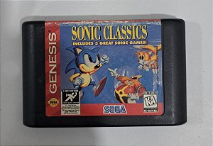Sonic Classics: Include 3 Great Sonic Games - Mega Drive (USADO)