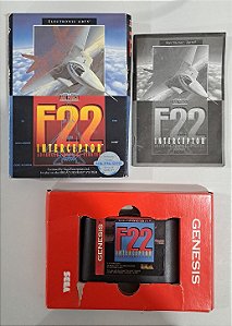 Air Force F22 Interceptor Advanced Tactical Fighter - Mega Drive (USADO)