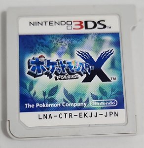 Pokemon X Japonês - Nintendo 3DS ( APENAS CARTUCHO)
