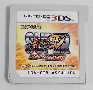 Super Street Fighter IV 3D Edition - Nintendo 3DS (APENAS CARTUCHO)