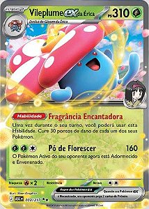 Vileplume ex da Érica (003/217) ( Foil - Heróis Excelsos NM )