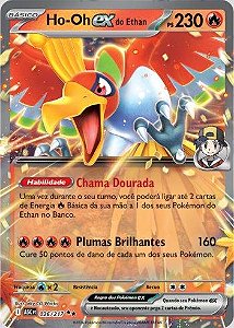 Ho-Oh ex do Ethan (026/217)( Foil - Heróis Excelsos NM )