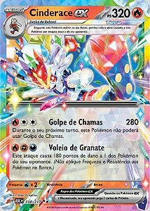 Cinderace ex (038/217)( Foil - Heróis Excelsos NM )